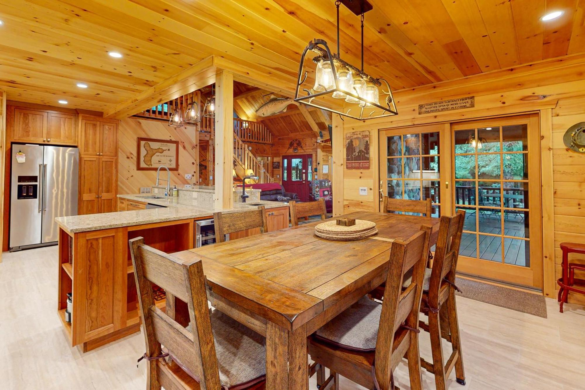 The Lodge On Booth Lake - 2 Bed 2 Bath Vacation Home In Minocqua Lac Du Flambeau Exteriör bild
