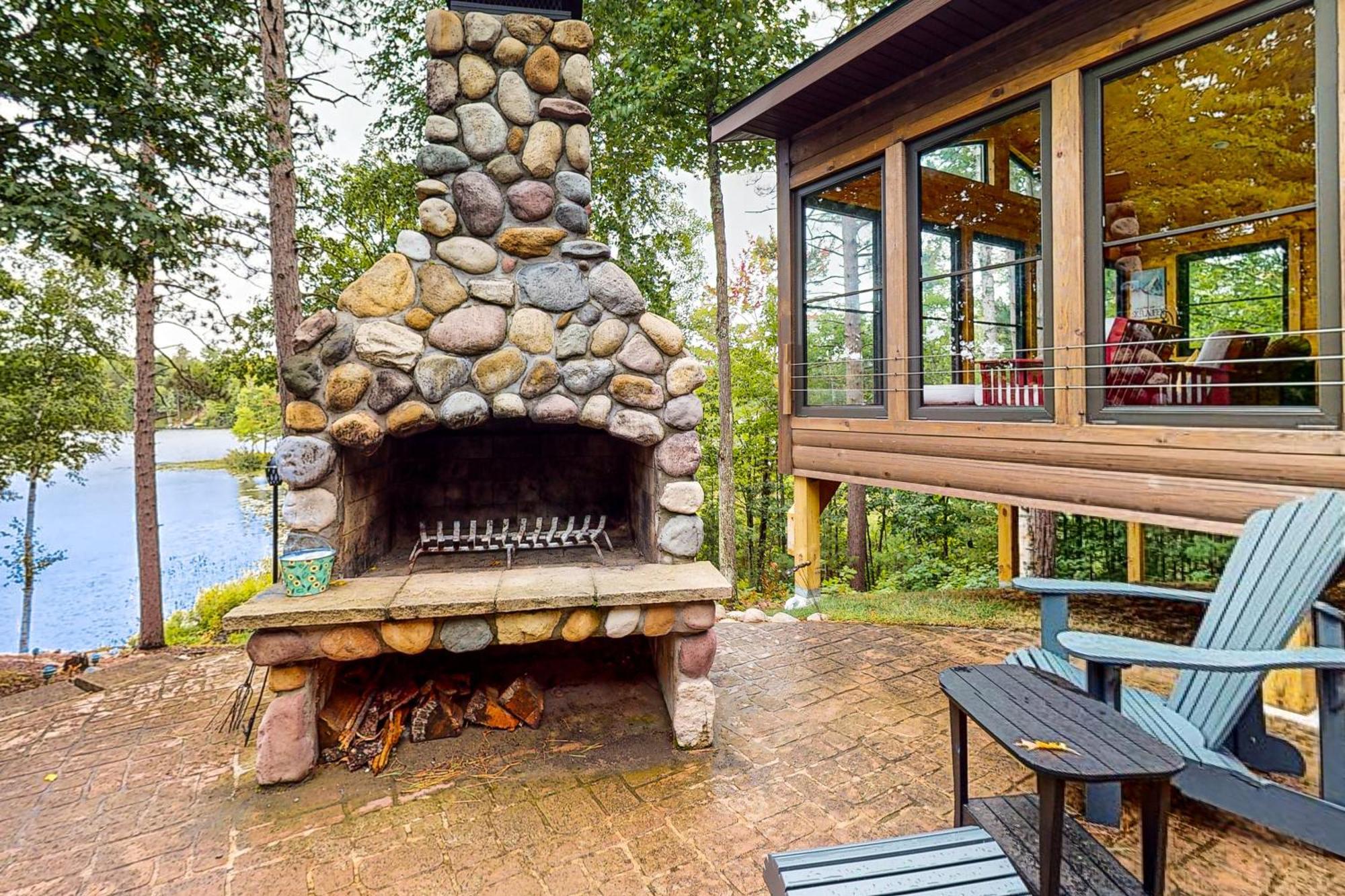 The Lodge On Booth Lake - 2 Bed 2 Bath Vacation Home In Minocqua Lac Du Flambeau Exteriör bild